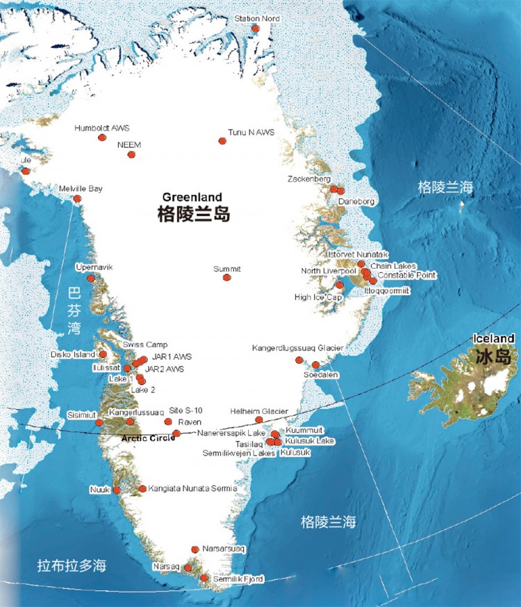 冰川岛上猎奇格陵兰岛冰川巡航记