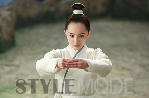 杨幂额头发际线,杨幂发际线教程