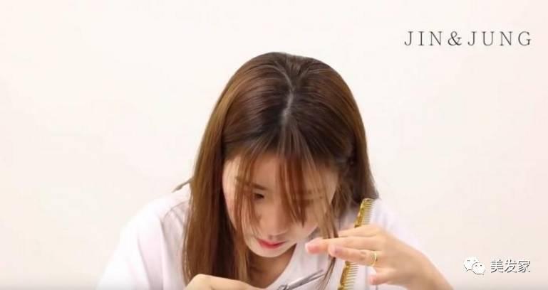 空气刘海怎么在家自己剪,空气刘海怎么剪不贴头皮