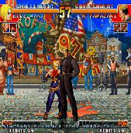 堕天使拳皇97玛丽无限抱摔教学,拳皇97玛丽bug玫瑰教学