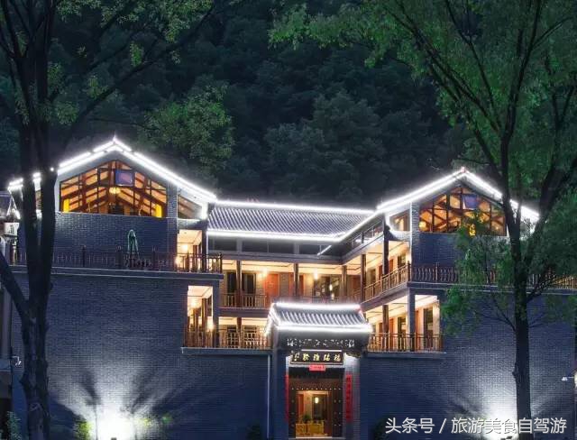 重渡沟一日游最佳路线图,重渡沟一日游文案