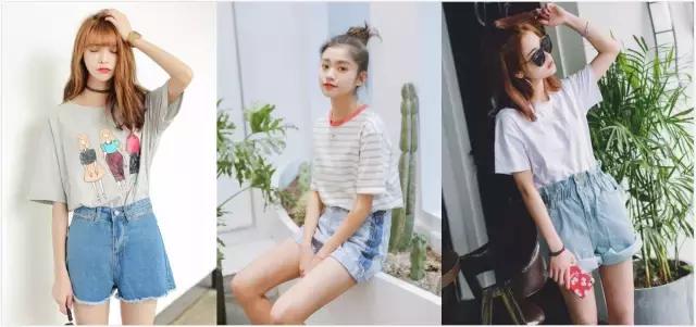 牛仔裤短裤错误穿搭,适合自己穿的牛仔短裤