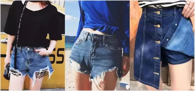 牛仔裤短裤错误穿搭,适合自己穿的牛仔短裤