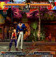 堕天使拳皇97玛丽无限抱摔教学,拳皇97玛丽bug玫瑰教学