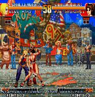 堕天使拳皇97玛丽无限抱摔教学,拳皇97玛丽bug玫瑰教学