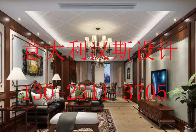 上海正荣国领别墅,正荣国领大平层青涩风格装修