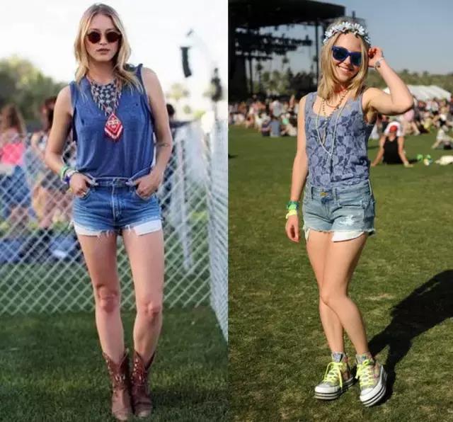 牛仔裤短裤错误穿搭,适合自己穿的牛仔短裤