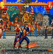 堕天使拳皇97玛丽无限抱摔教学,拳皇97玛丽bug玫瑰教学