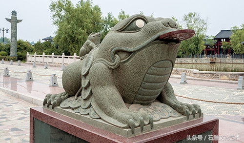 金蟾石雕作用,金蟾石雕图片大全