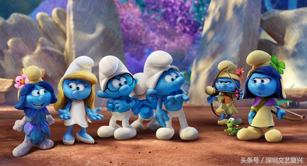 萌就一个字！“蓝精灵3”变西游记组团打怪，蓝精灵女儿国萌翻了