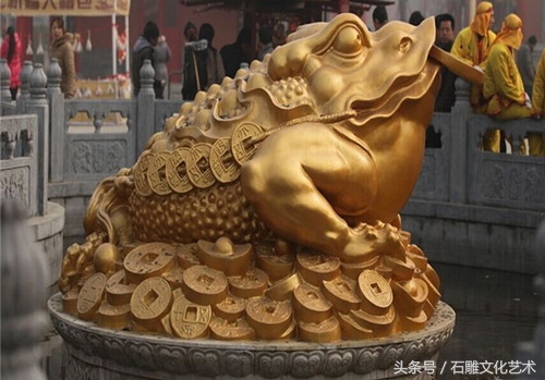 金蟾石雕作用,金蟾石雕图片大全