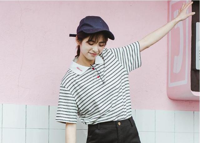 Polo衫太老气？看景甜、Gigi、娜比怎么穿出彩！