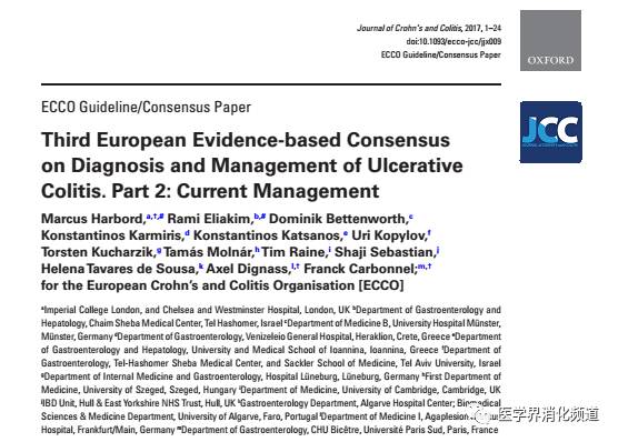 溃疡性结肠炎急性出血期治疗指南,溃疡性结肠炎诊治指南pdf