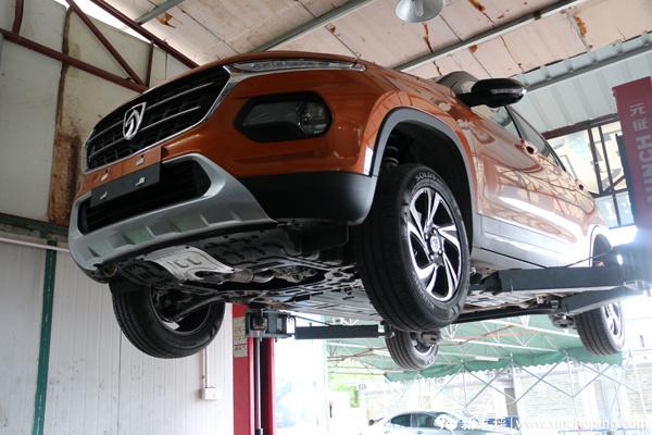 宝骏510cvt底盘还会生锈吗,宝骏510车身刚性测试