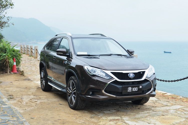 唐100加速测试,比亚迪唐100跑高速