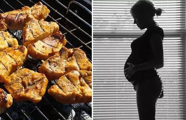 刚怀孕的孕妇可以吃烧烤吗,怀孕了能不能吃油炸烧烤