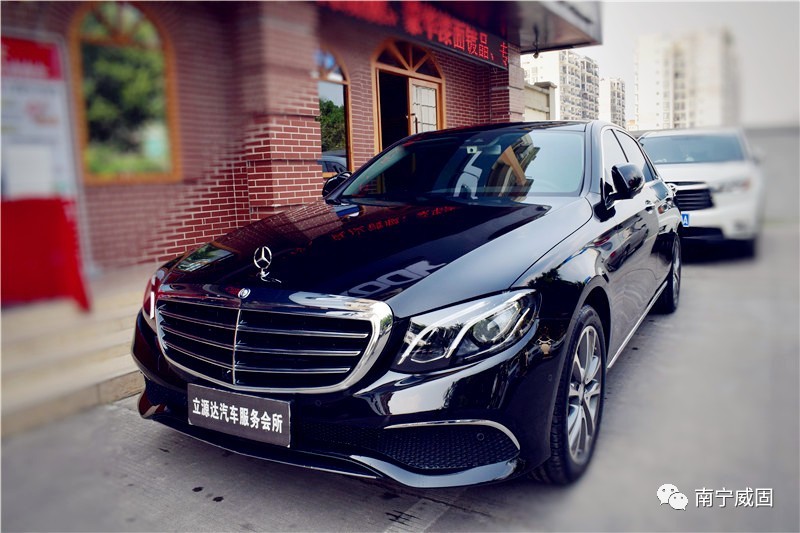 奔驰e300l新车贴膜,奔驰e300l贴太阳膜关注什么