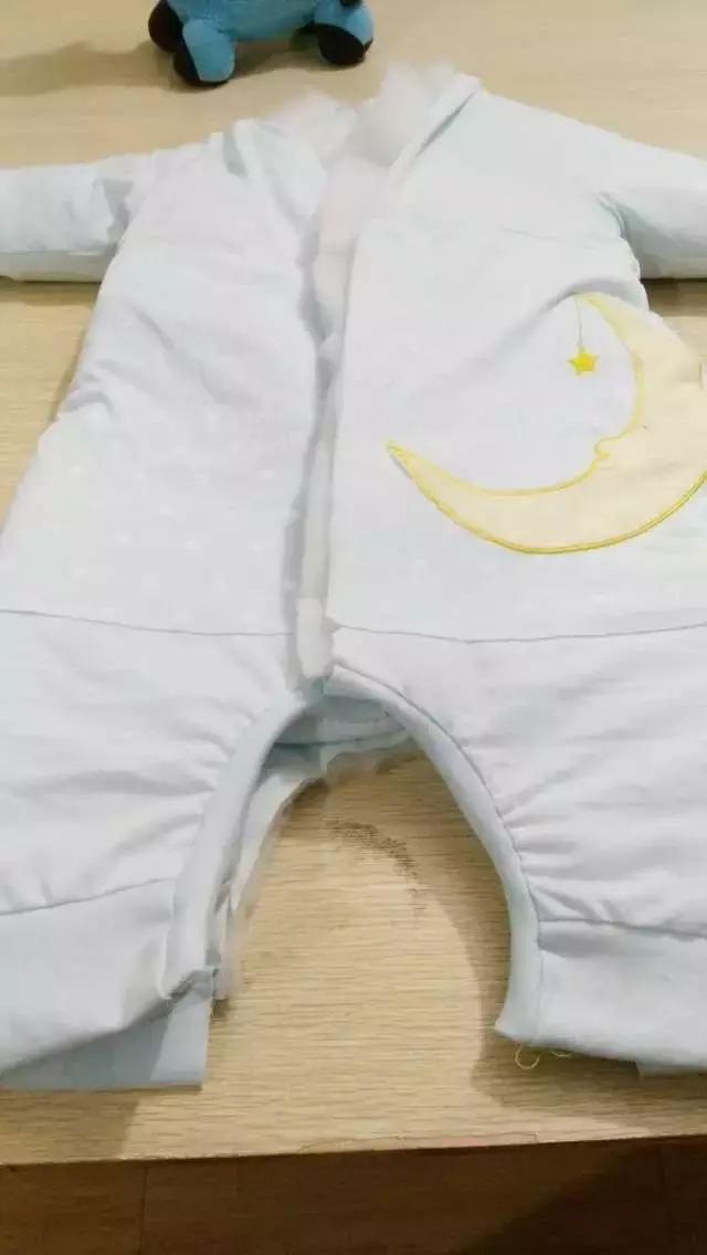 自己动手给宝宝做防踢睡袋,宝宝什么时候可以用分腿睡袋