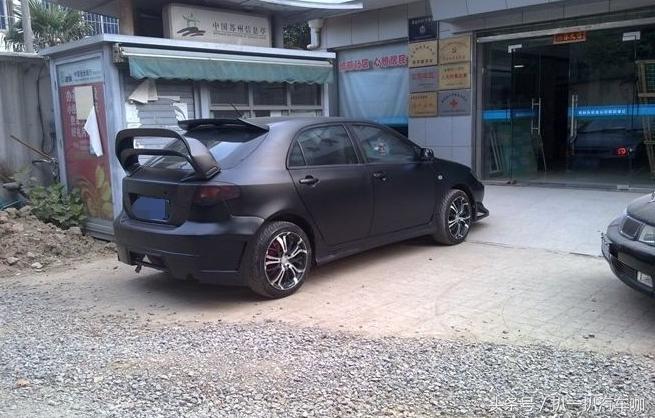 爆改比亚迪f3外观视频,比亚迪f3改装外观爆改