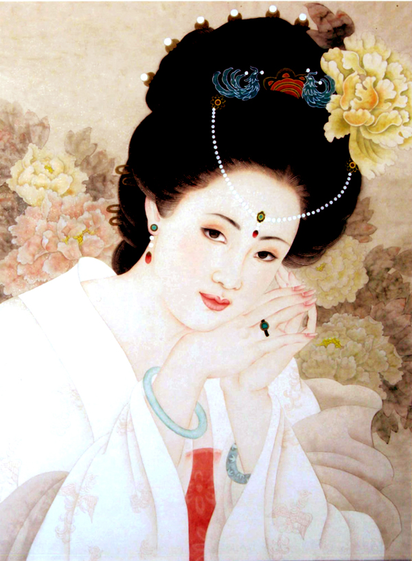 唐：玉环一笑、妃子一笑、贵妃醉酒，回头一笑百媚生杨贵妃！