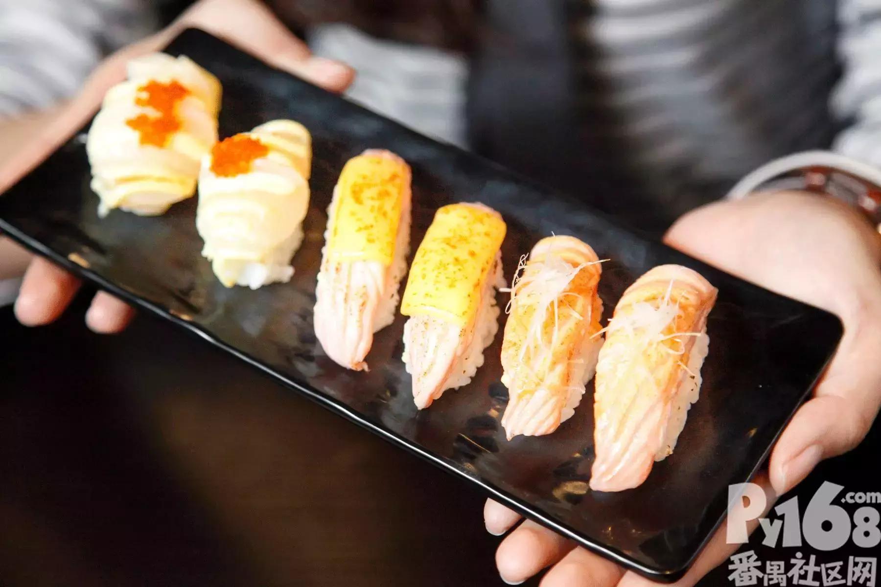 爱吃寿司の你！鲜炙轩火炙手握寿司一吃难忘