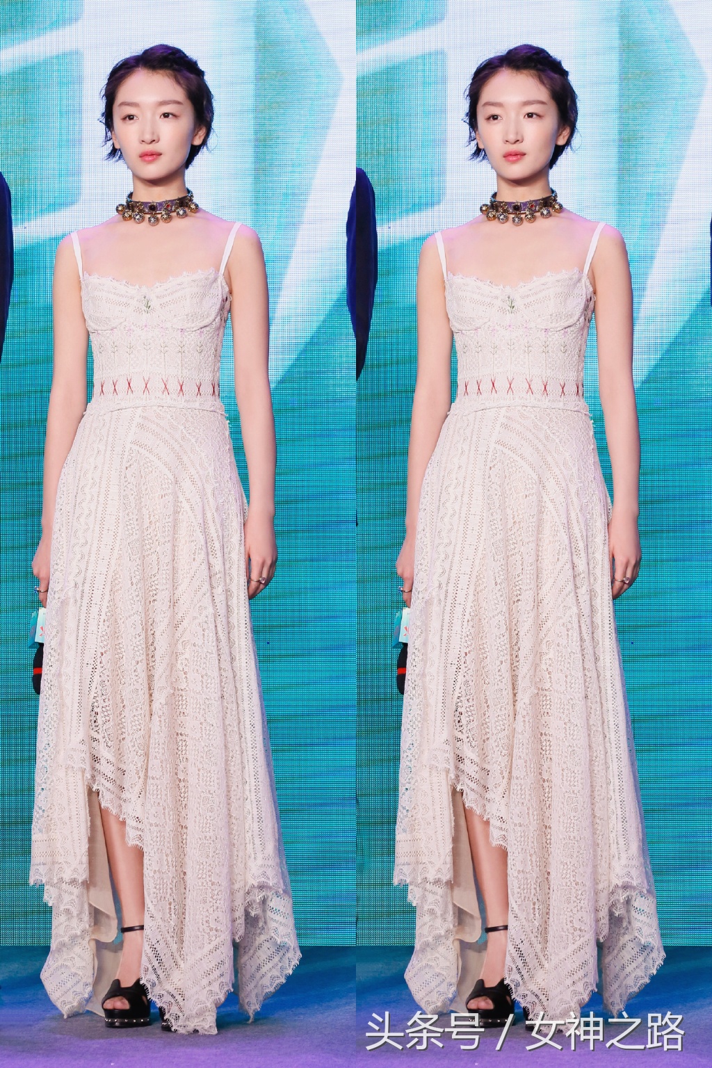 贫胸系穿搭,小胸平胸穿什么好看