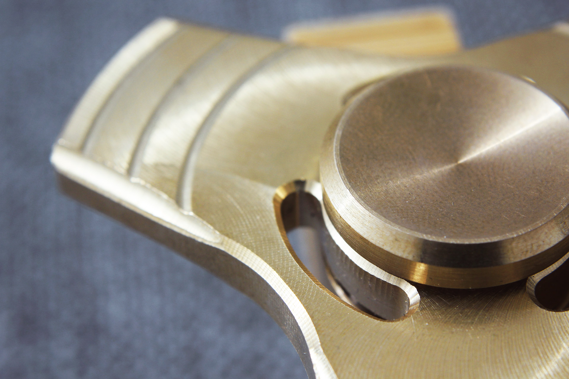 多关节可动指尖陀螺,纯铜双叶指尖陀螺