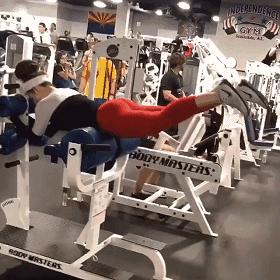 娘man的人还不如这些健身妹纸，这几个动作你有妹纸厉害吗