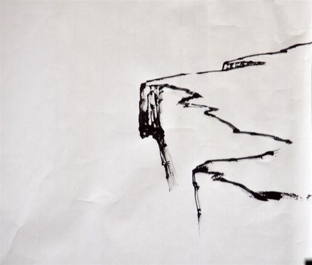 曾刚彩墨山水画丛树的画法教程,曾刚彩墨山水画房子的画法视频