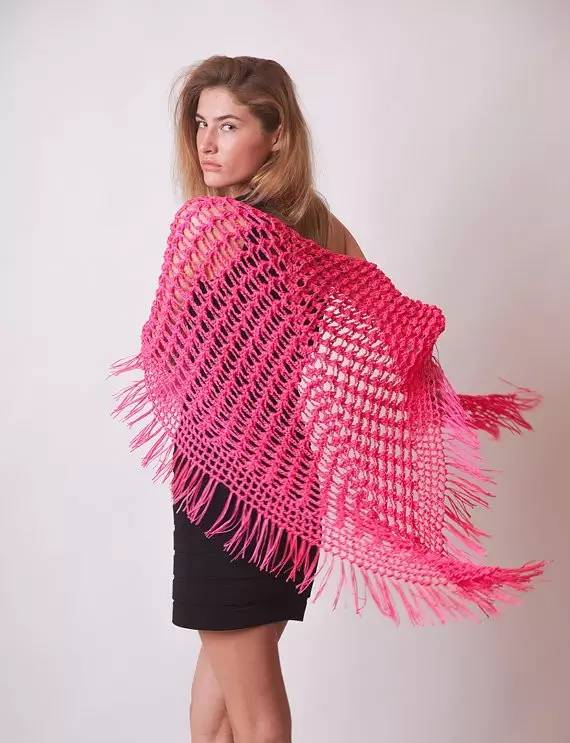 亲手给妈妈钩帽子,送妈妈母亲节礼物披肩