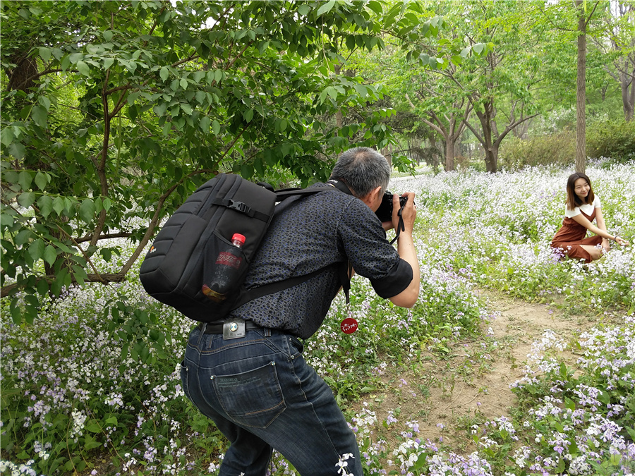 “劲捷杯”最美春·途摄影大赛兴隆公园外拍活动花絮