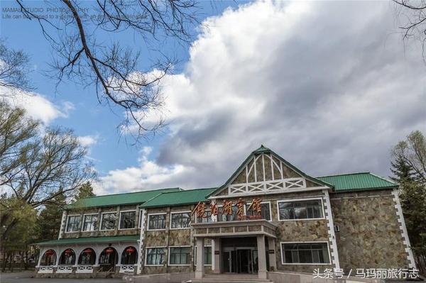 镜泊胜景，这是*小平邓**曾经住过的镜泊湖宾馆