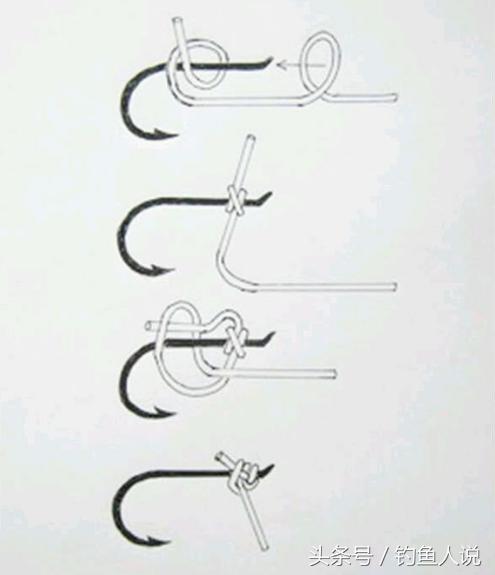 钓鱼人大部分不会绑鱼钩,13种绑鱼钩方法
