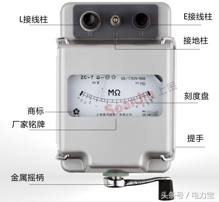 兆欧表摇表技巧,兆欧表绝缘摇表使用关注哪些事项