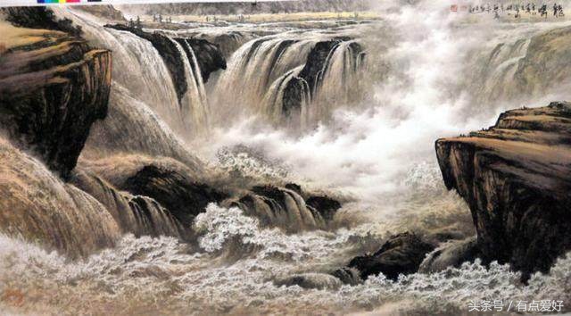 最新曾刚彩墨山水画技法,曾刚彩墨山水画教程大全