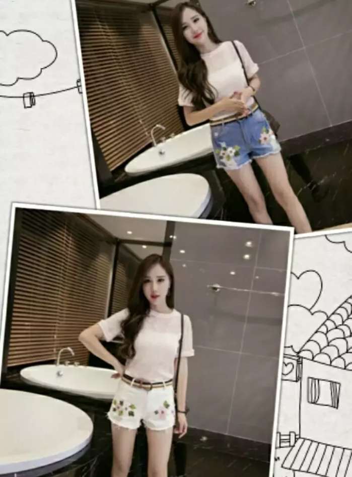 夏季牛仔短裤修饰身材,牛仔短裤怎么秀腿