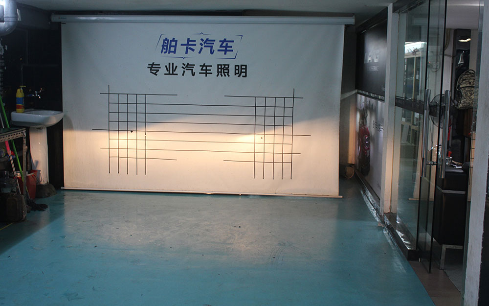 本田飞度升级欧司朗led透镜,本田飞度大灯升级海拉五双光透镜