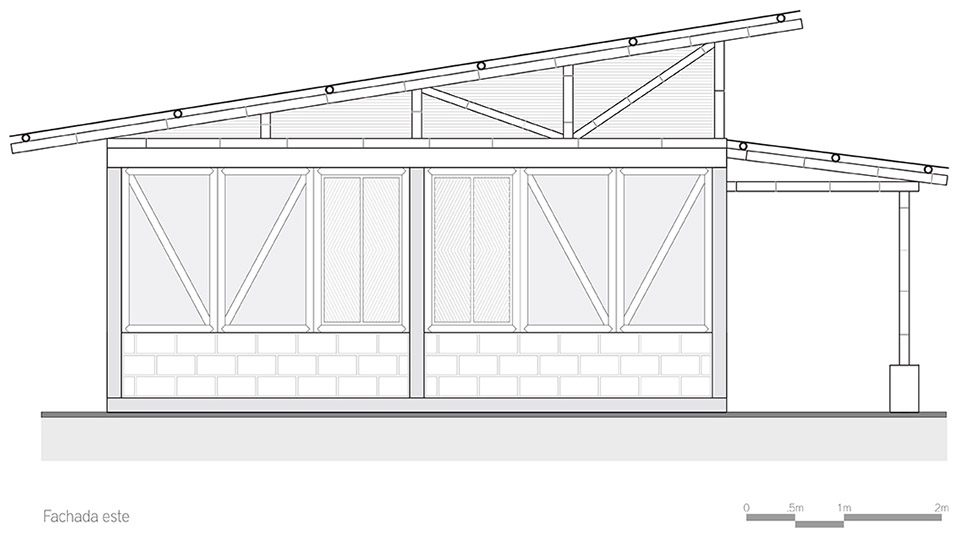 用竹子构建的房子,用竹子改造土屋