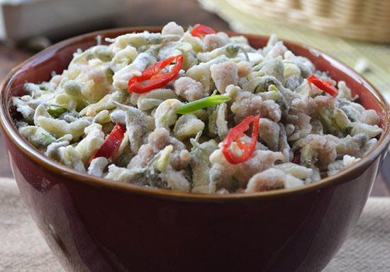 晒干槐花蒸着吃正确方法和做法,槐花怎样蒸有营养需要多长时间