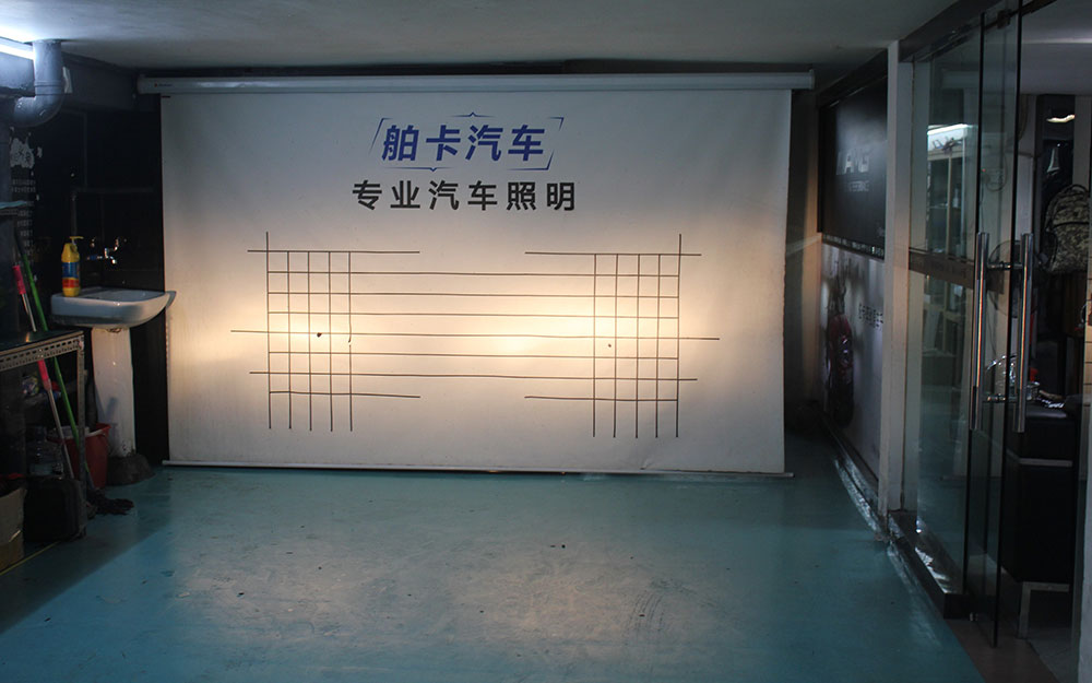 本田飞度升级欧司朗led透镜,本田飞度大灯升级海拉五双光透镜