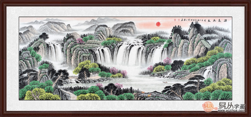 有品位的家里都会挂好画,有艺术气息的家怎么形容