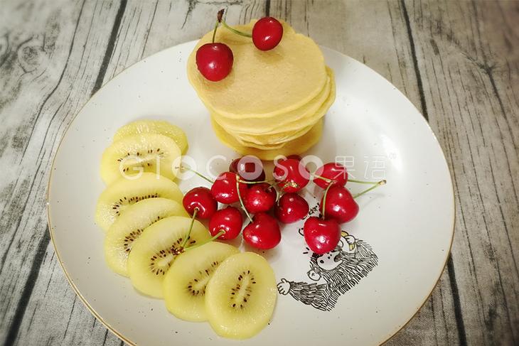 果语香蕉薄饼如果生活放缓胃也应该得到温暖