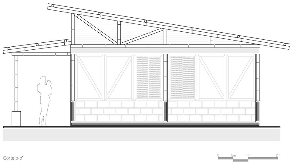 用竹子构建的房子,用竹子改造土屋