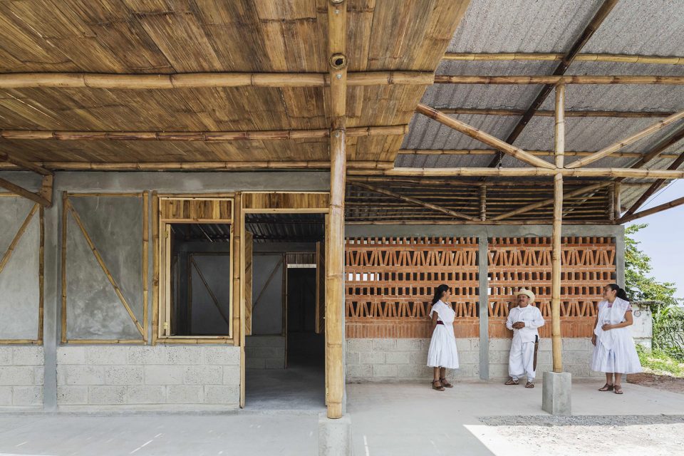 用竹子构建的房子,用竹子改造土屋