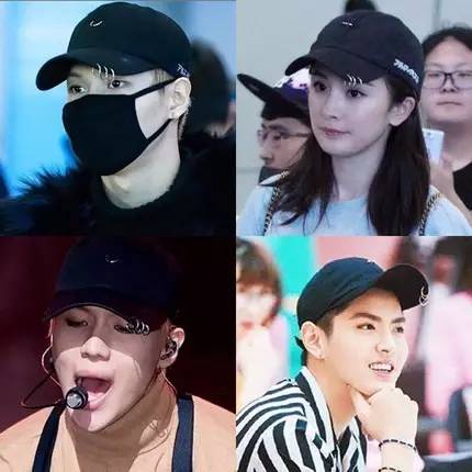 迪丽热巴鹿晗同款帽子,遮阳扮酷