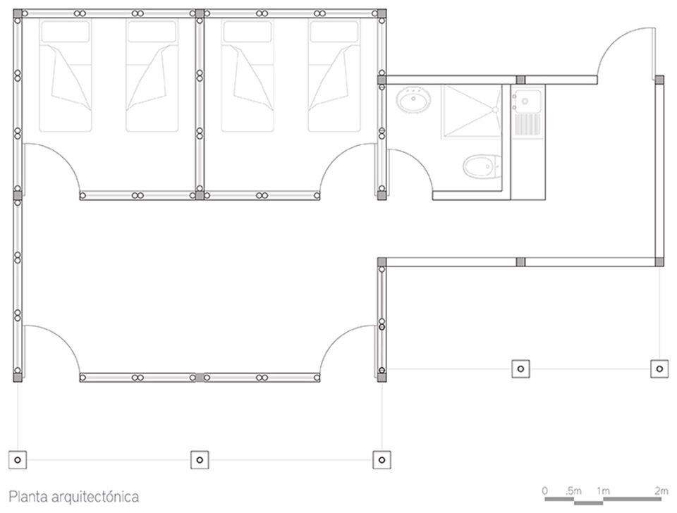 用竹子构建的房子,用竹子改造土屋