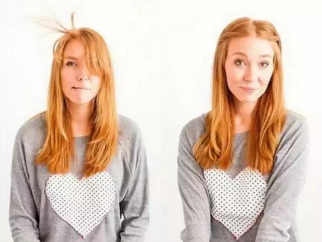 齐刘海尴尬期怎么弄中分,齐刘海变法式刘海怎么度过尴尬期