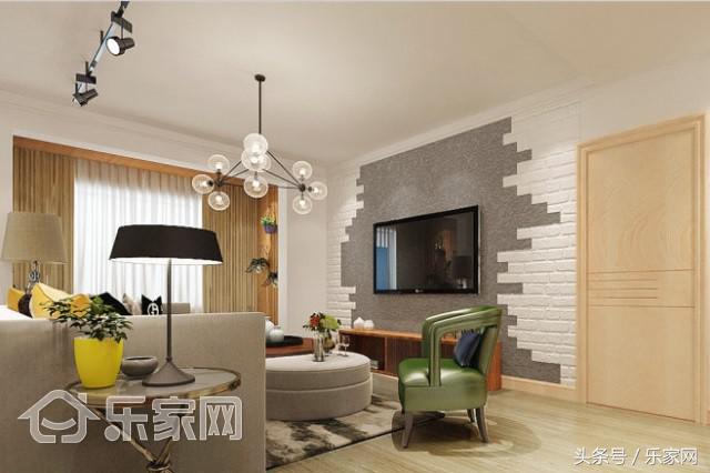 实用电视背景墙图片大全,瓷砖山水画电视背景墙图集