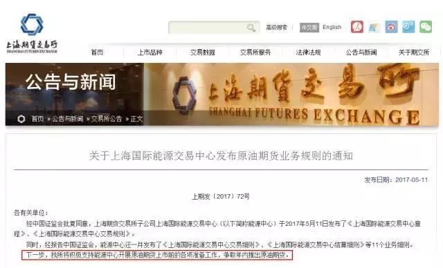 国内期货交易关注什么,原油期货真的来了