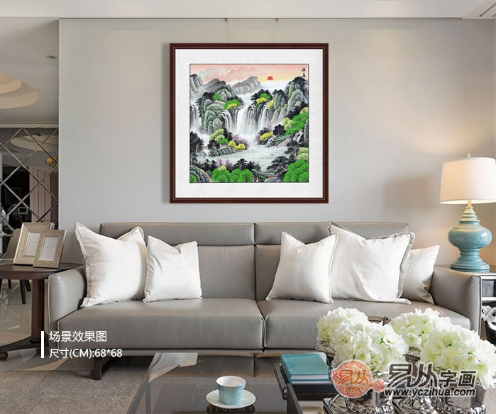 有品位的家里都会挂好画,有艺术气息的家怎么形容